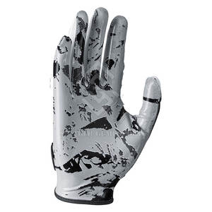Gants de football américain sur mesure de haute qualité avec logo et couleurs personnalisés, design tendance en tissu - Product Image 3