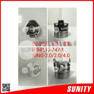 ลูกสูบ4FE1-TB sunity ไต้หวันสำหรับเครื่องยนต์4FE1-TB ของอีซูซุ - Product Image 2