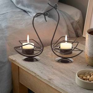 Bougie votive décorative de luxe en aluminium de qualité supérieure pour la maison et l'hôtel au prix de gros - Product Image 4