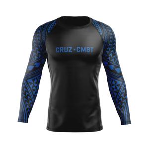 Camiseta de Protección Solar Azul para Hombre, Manga Corta, Transpirable, UPF50+, 100% Poliéster - Product Image 1