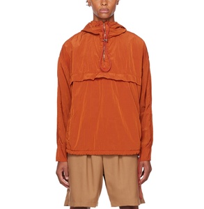 Veste coupe-vent grande taille tendance 2025 pour hommes, respirante, à capuche, streetwear, hip-hop, décontractée, en nylon froissé - Product Image 1