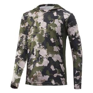 Sudadera con capucha de pesca para hombre, venta directa de fábrica OEM, camisas de pesca de secado rápido, tela personalizada de alta calidad, logotipo sostenible y de secado rápido - Product Image 3