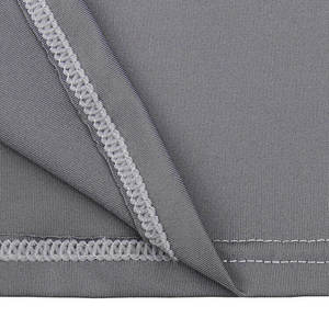 เสื้อรัดรูปของผู้ชายผ้าถักยาวเข้ารูปผ้าแห้งเร็วมีลายพิมพ์ - Product Image 3