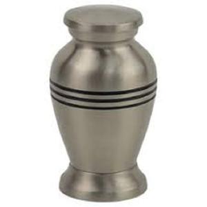 Nuevo en precio al por mayor de La India, diseño de urnas de cremación de latón azul de lujo, tarros funerarios y urnas conmemorativas para cenizas - Product Image 5