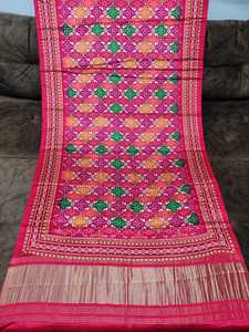 Belle dupatta en pure soie légère et lourde avec bandhej imprimé partout à la mode pour les adultes - Product Image 5