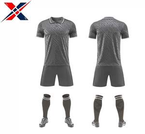 Tenues de football personnalisées avec logo, entraînement professionnel, ballon de football, tissu 100% polyester, hommes, femmes, équipe, match, nouveaux modèles - Product Image 2