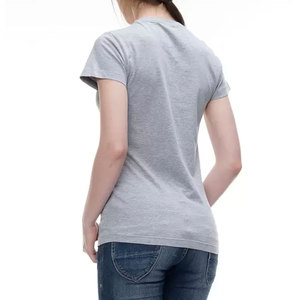 Último Diseño, Alta Calidad, Nueva Colección 2023, Camisetas de Verano para Mujer, Impresión de Logotipo Personalizado, Transpirables, Ecológicas, Tejidas - Product Image 2