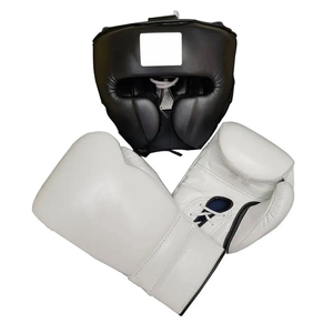 2024 Diseño de logotipo personalizado PU Guantes de boxeo de cuero puro Tamaños profesionales transpirables para hombres y mujeres para escenas de boxeo - Product Image 4