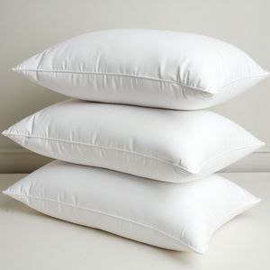 Oreiller alternatif en peluche hypoallergénique 1400g 50x80cm oreillers de lit en coton - Product Image 2