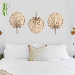 Đồ Nội Thất Phòng Ngủ Quạt Treo Tường Lá Cọ Tay Fan Lá Cọ Khô Đầu Giường Bộ Trang Trí Nội Thất Trang Chủ Đám Cưới Giường Phòng Khách Sạn - Product Image 5