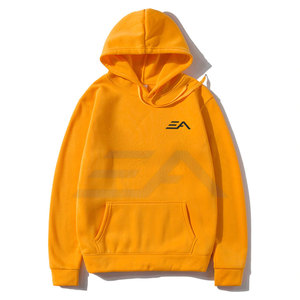 Sudaderas con Capucha Personalizables de Alta Calidad, de Algodón y Poliéster, Sólidas, Casuales, de Invierno, Ecológicas, Transpirables, para Hombre, MOQ Bajo, a la Moda - Product Image 1