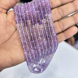 Cuentas de corte de amatista de calidad AAA, piedras preciosas sueltas, amatista Africana facetada, Geoda, mayorista, fabricación de joyas, amatista Natural - Product Image 3