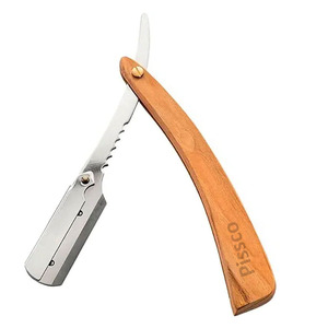 Navaja de Afeitar Recta de Acero Inoxidable Alemán, Navaja de Barbero Recta, Cuchilla de Barbero para Cabello - Product Image 6