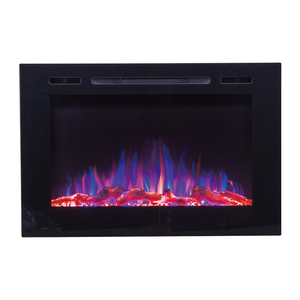 Chimenea eléctrica integrada decorativa, calentadores eléctricos montados <span class=keywords><strong>en</strong></span> <span class=keywords><strong>la</strong></span> <span class=keywords><strong>pared</strong></span>, chimenea <span class=keywords><strong>de</strong></span> doble cara para <span class=keywords><strong>pared</strong></span>, chimenea <span class=keywords><strong>de</strong></span> madera - Product Image 4