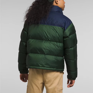 Veste d'hiver matelassée légère et élégante pour homme, imperméable, réversible, avec logo OEM personnalisé, pour une utilisation en extérieur, motif uni - Product Image 4