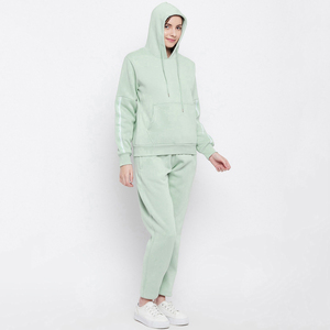 2025 diseño personalizado de alta calidad para mujer XL polar chándal transpirable de talla grande a prueba de viento conjuntos de invierno mejor precio bordado - Product Image 2