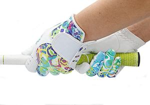 Guante de Golf Mujer Mano izquierda y derecha Cuero suave Piel de oveja Transpirable Color fantasma Accesorios Golf, Guantes Cabretta Golf - Product Image 5