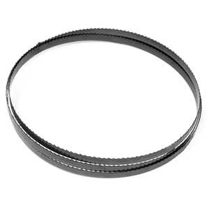 Sierra de cinta industrial de 10 pulgadas y 3.5 amperios de dos velocidades con soporte, hoja de sierra de cinta para cortar madera de 72 pulgadas, 6 TPI y 1/4 de pulgada de ancho - Product Image 2