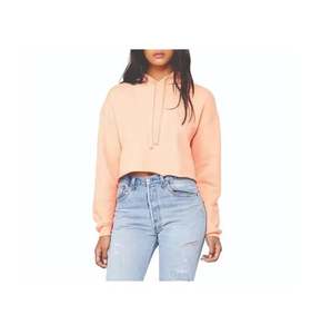 Lightweight Crop Hoodie for Layered Outfits Two Piece Crop Hoodie and <b>Jogger</b> Set - Product Image 2