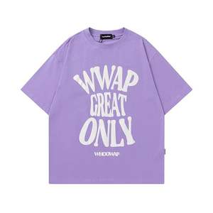 100% coton lourd poids personnalisé mousse 3D écran Logo surdimensionné hommes pour bouffée impression t-shirt solide motif Jersey t-shirt - Product Image 4