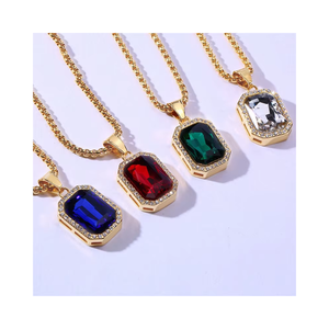 Pendientes colgantes de acero inoxidable de lujo para mujer, joyería de declaración para bodas y eventos especiales - Product Image 3