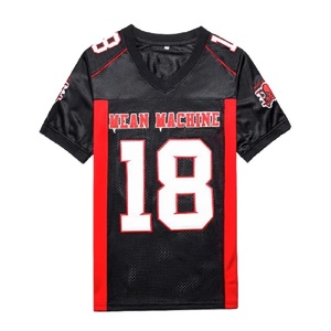 Uniforme Deportivo Personalizado al por Mayor, Jersey de Fútbol Americano, Talla Grande, Verano, Manga Corta, Unisex, Transpirable - Product Image 4
