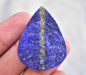 Best Quality !!! Lapis Lazuli Cabochon For Jewelry - Lapis Lazuli Druzy Loose Gemstone For Silver Ring - Product Image 2