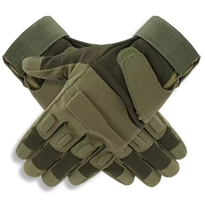 Gants de travail en cuir de vachette pour hommes avec poignet extensible résistant aux coupures - Product Image 2