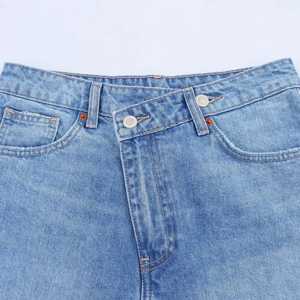 กางเกงยีนส์ขาสั้นวินเทจแฟชั่นสำหรับผู้ชายกางเกงขาสั้นทำงานทรงหลวมแนวสตรีทแวร์ฤดูร้อนแบบกำหนดเอง - Product Image 3