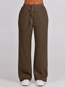 Ensemble de survêtement décontracté pour femme, 2 pièces, demi-zip, dernière tendance, très demandé, respirant, 100% coton - Product Image 5