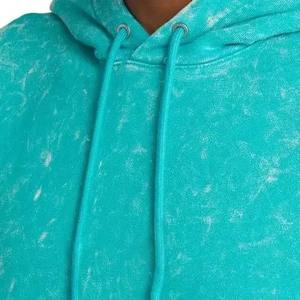 Streetwear lourd de haute qualité Wash sweats à capuche pour hommes personnalisés sweats Hip Hop surdimensionnés délavés pour hommes - Product Image 6