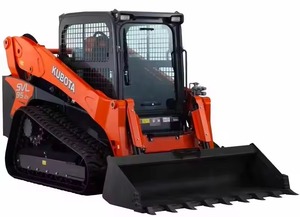 Approuvé CE 2024 Kubota Mini chargeuse compacte chargeuse sur pneus travaux de construction agricole Huade moteur pompe seau accessoires - Product Image 4