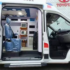 Véhicule d'ambulance mobile diesel d'occasion pour clinique médicale et soins intensifs hospitaliers, camion de transport mobile pour clinique hospitalière - Product Image 4