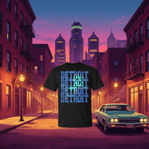 Maglietta Detroit Cool Retro Lion Lovers - Product Image 3