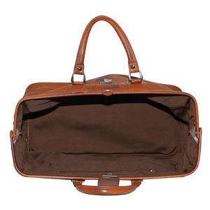 Personnalisé Vegan PU Cuir Hommes Weekender Duffel Sac En Cuir Véritable Casual Voyage Duffle Pliable Caractéristique Personnalisable Logo Couleur - Product Image 2