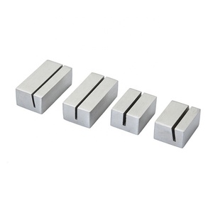 Aluminum Rectangle <b>Table</b> Place <b>Card</b> Holder Stand Durable Minimalist Design for Restaurant Hotel - Product Image 1