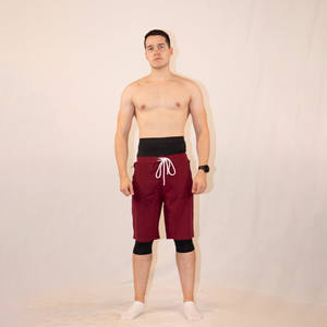 Pantalones Cortos MMA Awrah para Hombre, 100% Poliéster, Tejido Elástico, Pantalones Cortos Awrah Personalizados, Fabricante de Pantalones Cortos de Natación para Hombre - Product Image 3