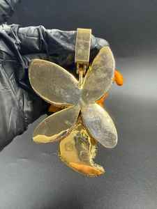 จี้รูปผึ้งการ์ตูนเงินแท้ 925 ประดับเพชรโมอิสซาไนต์ ฮิปฮอป หลากสี พร้อมเคลือบเงา เครื่องประดับจี้และชาร์ม - Product Image 4