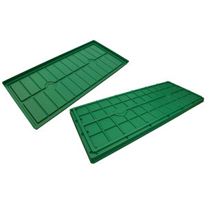Pot <b>Trays</b>-DC Water <b>Tray</b> <b>Black</b> Without Water Valves 12 Units - Product Image 2