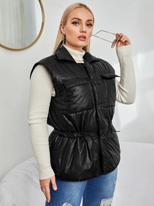 Gilet bouffant d'hiver de haute qualité pour femmes avec de nouveaux modèles sans manches - Product Image 3