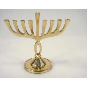 Porte-bougie en acier aluminium pur poli à 9 tuyaux pour la maison et le bureau, décoration de fête de Noël, aspect moderne - Product Image 2