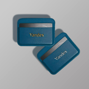 Cartera de cuero PU minimalista y delgada personalizada, cierre abierto corto, forro de satén, tarjetero RFID, tarjetero, logotipo personalizado para hombres - Product Image 1