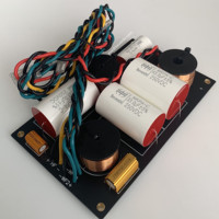 Bevenbi Crossover HiFi Audio passif 2 voies pour haut-parleur 10 pouces 12 pouces 15 pouces avec condensateurs audiophiles Inductance à noyau d'air haut de gamme