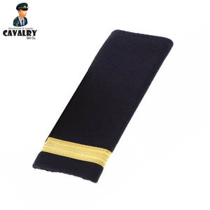 Hombreras Personalizadas para Uniforme, Epaulettes Bordadas en Color Dorado, Epaulettes Suaves Deslizantes de CAVALRY SKT COMPANY - Product Image 2