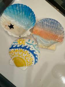 Fourniture directe en usine de coquillages naturels peints à la main du Vietnam Idéal pour la décoration de la maison de plage et l'affichage intérieur tropical - Product Image 4