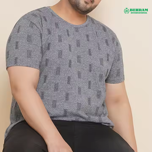 Camiseta de Hombre de Talla Grande, Corte Holgado, con Logotipo Personalizado, Estilo Urbano, 100% Algodón Orgánico, Ecológica, OEM, en Oferta - Product Image 5