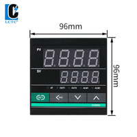 LCTC CH902 K E J PT100 Pièces de rechange pour chauffage ou refroidissement à entrées multiples Thermostat à affichage numérique Contrôleur de température à double sortie