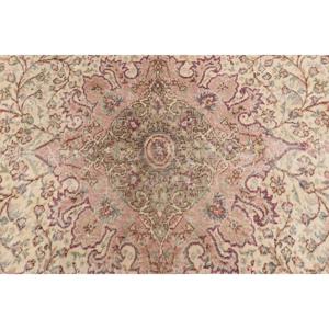 Vintage Turkish <b>Runner</b> Rug 0.6x10.3 ft, <b>Red</b> Ombr Rug Wool - Product Image 5