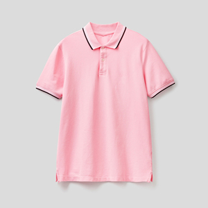 Camisa Casual de Manga Corta para Hombre de Alta Calidad, con Tela de Jersey Transpirable de Algodón/Poliéster, Diseño Sólido Personalizado al por Mayor - Product Image 5