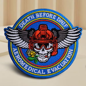 Parches Bordados con Logotipo de Hierro 3D Personalizado, Tela de Chenilla con Etiqueta Tejida de Flores, Parches Bordados Personalizados para Ropa - Product Image 4